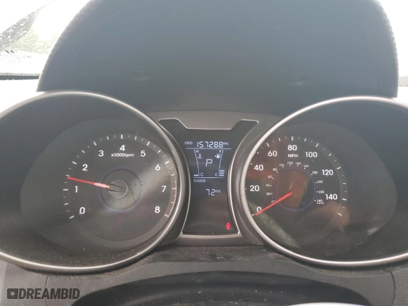 2014 Hyundai Veloster with VIN KMHTC6AD4EU216647, listed as a Copart auction lot 43772655 with 157,288 mi miles and Non Repairable. Bid and sale history available at carsss.com. Image 9.