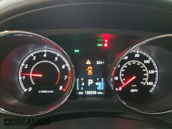 2015 Mitsubishi Outlander SE with VIN 4A4AP4AU6FE008763, listed as a Copart auction lot 58772365 with 130,749 mi miles and Salvage title. Bid and sale history available at DreamBid. Image 9.