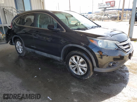 2014 Honda CR-V EX-L with VIN 2HKRM4H78EH668370, listed as a Copart auction lot 49477395 with 102,244 mi miles and Salvage Title. Bid and sale history available at carsss.com. Image 4.