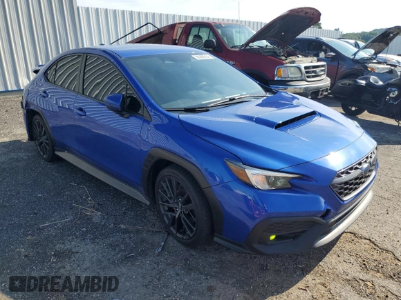 2022 Subaru WRX Premium with VIN JF1VBAH64N8008549, listed as a Copart auction lot 66389364 with 25,162 mi miles and Salvage Title. Bid and sale history available at carsss.com. Image 4.