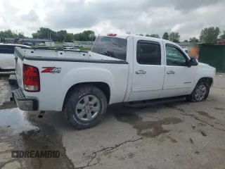 2012 GMC Sierra 1500 SLT with VIN 3GTP2WE76CG190873, listed as a Copart auction lot 56222565 with 123,854 mi miles and Salvage title. Bid and sale history available at DreamBid. Image 3.