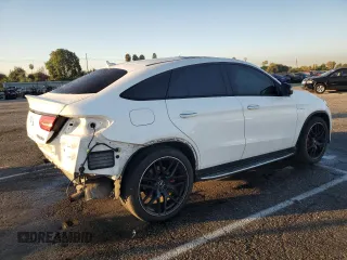 2016 Mercedes-Benz GLE 63 S AMG with VIN 4JGED7FB7GA037168, listed as a Copart auction lot 77898364 with 79,850 mi miles and Salvage title. Bid and sale history available at DreamBid. Image 3.
