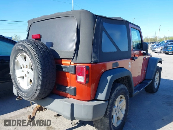 2009 Jeep Wrangler X with VIN 1J4FA24139L738452, listed as a IAAI auction lot 42150358 with 237,647 mi miles and . Bid and sale history available at DreamBid. Image 4.