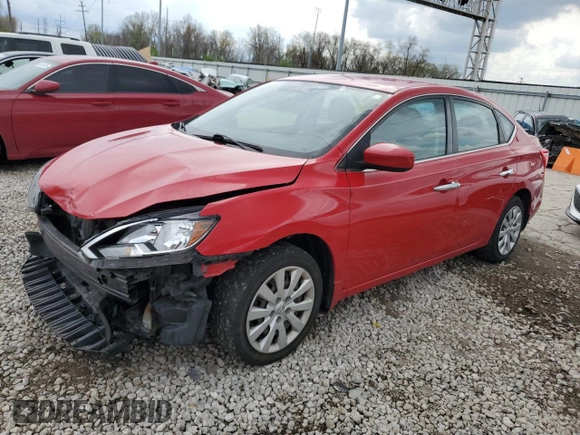 2017 Nissan Sentra SV with VIN 3N1AB7AP0HL653948, listed as a Copart auction lot 53032995 with Not Provided miles and Salvage Title. Bid and sale history available at carsss.com. Image 1.