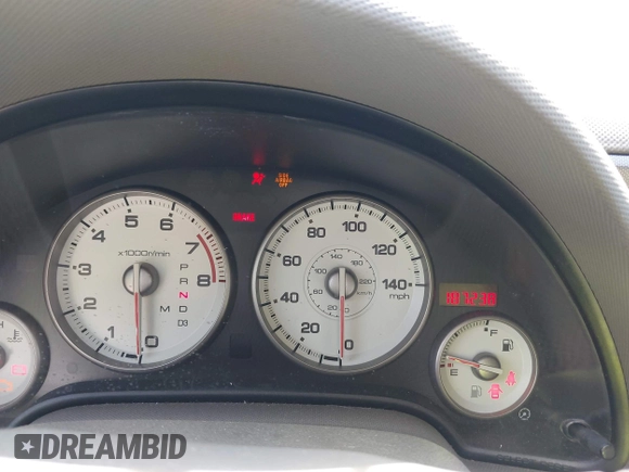 2005 Acura RSX with VIN JH4DC54805S011595, listed as a IAAI auction lot 42143094 with 187,238 mi miles. Bid and sale history available at carsss.com. Image 7.