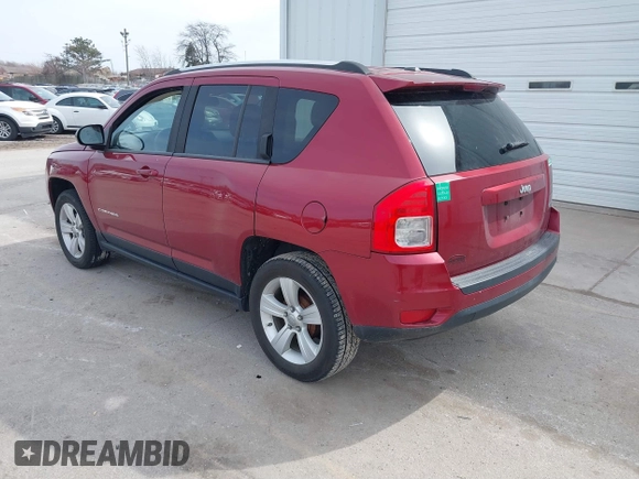 2012 Jeep Compass Latitude with VIN 1C4NJCEB5CD579045, listed as a IAAI auction lot 41863820 with 118,282 mi miles and . Bid and sale history available at carsss.com. Image 3.
