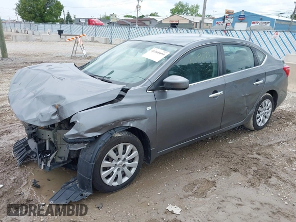 2017 Nissan Sentra SV with VIN 3N1AB7AP7HY286999, listed as a IAAI auction lot 42365694 with 58,683 mi miles and . Bid and sale history available at DreamBid. Image 2.