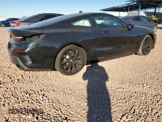 2021 BMW 8 Series 840i with VIN WBAAE2C09MCF72461, listed as a Copart auction lot 79049264 with 23,681 mi miles and Salvage Title. Bid and sale history available at carsss.com. Image 3.