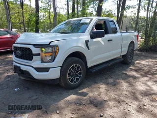 2023 Ford F-150 XL with VIN 1FTEX1EP8PFA78448, listed as a IAAI auction lot 42115100 with 31,433 mi miles and . Bid and sale history available at DreamBid. Image 18.