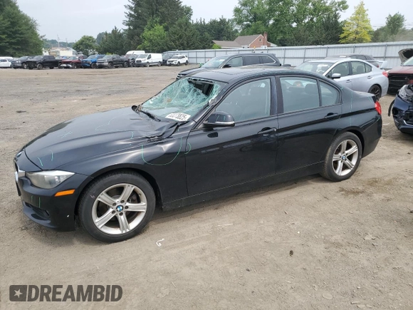 2013 BMW 3 Series 328i xDrive with VIN WBA3B5C51DF593749, listed as a Copart auction lot 60073825 with 96,017 mi miles and Salvage title. Bid and sale history available at DreamBid. Image 1.
