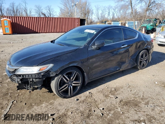 2016 Honda Accord Touring with VIN 1HGCT2B08GA002551, listed as a Copart auction lot 49298025 with 3,618 mi miles and Salvage Title. Bid and sale history available at DreamBid. Image 1.
