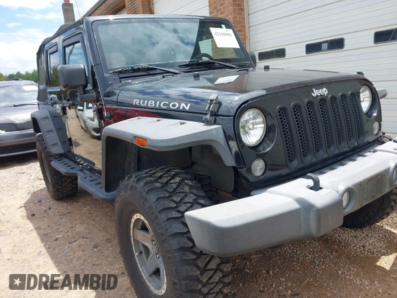 2015 Jeep Wrangler Unlimited Rubicon with VIN 1C4BJWFG4FL566862, listed as a IAAI auction lot 42310901 with 146,206 mi miles and . Bid and sale history available at DreamBid. Image 1.