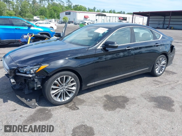 2015 Hyundai Genesis 3.8L with VIN KMHGN4JE5FU063075, listed as a IAAI auction lot 42043518 with 135,079 mi miles. Bid and sale history available at carsss.com. Image 17.