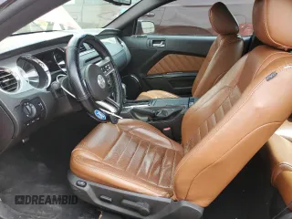 2010 Ford Mustang V6 with VIN 1ZVBP8AN3A5133074, listed as a Copart auction lot 52142895 with 124,033 mi miles and Salvage Title. Bid and sale history available at DreamBid. Image 7.