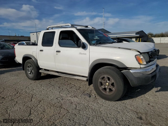 2000 Nissan Frontier 2WD XE with VIN 1N6ED27T9YC429487, listed as a Copart auction lot 50259945 with 254,333 mi miles and Salvage Title. Bid and sale history available at carsss.com. Image 4.
