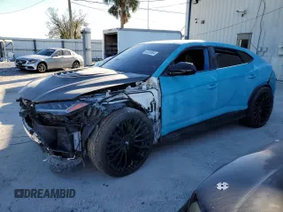 2020 Lamborghini Urus z VIN ZPBUA1ZL9LLA07459, wystawiony jako Copart lot #85200604 z przebiegiem 49 841 mil mil oraz Szkody całkowita. Historia ofert i sprzedaży dostępna na DreamBid. Obrazek 1.