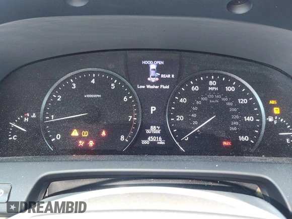 2013 Lexus LS 460 с VIN JTHBL5EF1D5114445, выставлен на аукционе Copart как лот 87036634 с пробегом 45 016 миль миль и Списание • Salvage title. История ставок и продаж доступна на DreamBid. Изображение 8.