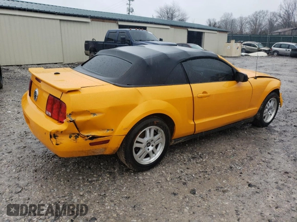 2008 Ford Mustang Deluxe with VIN 1ZVHT84N185189591, listed as a Copart auction lot 44722655 with 92,285 mi miles and Clean Title. Bid and sale history available at carsss.com. Image 3.
