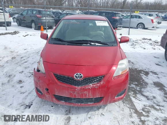 2009 Toyota Yaris with VIN JTDBT903991314767, listed as a IAAI auction lot 41615264 with 252,957 mi miles. Bid and sale history available at carsss.com. Image 12.