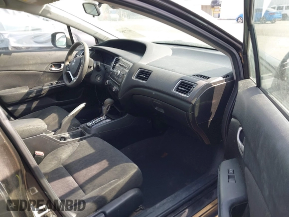 2013 Honda Civic LX with VIN 19XFB2F50DE206161, listed as a IAAI auction lot 41773555 with 165,733 mi miles and . Bid and sale history available at DreamBid. Image 5.