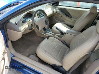 2001 Ford Mustang Deluxe with VIN 1FAFP44401F209673, listed as a Copart auction lot 52239035 with 165,944 mi miles and Salvage Title. Bid and sale history available at carsss.com. Image 7.