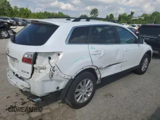 2010 Mazda CX-9 Grand Touring with VIN JM3TB2MA5A0220068, listed as a Copart auction lot 54803854 with 142,835 mi miles and Salvage Title. Bid and sale history available at carsss.com. Image 3.