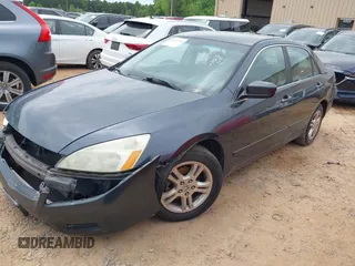 2007 Honda Accord LX SE with VIN 1HGCM563X7A141163, listed as a IAAI auction lot 42107340 with 232,491 mi miles and . Bid and sale history available at DreamBid. Image 16.