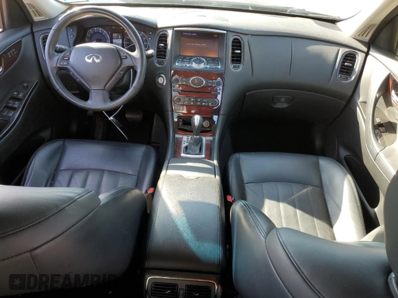 2017 Infiniti QX50 with VIN JN1BJ0RR2HM411706, listed as a Copart auction lot 52206795 with 92,718 mi miles and Salvage Title. Bid and sale history available at DreamBid. Image 8.