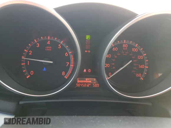 2011 Mazda 3 S Grand Touring with VIN JM1BL1W6XB1417348, listed as a Copart auction lot 50044175 with 98,458 mi miles and Salvage Title. Bid and sale history available at DreamBid. Image 9.