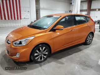 2016 Hyundai Accent Sport with VIN KMHCU5AE0GU244416, listed as a Copart auction lot 81792904 with 54,278 mi miles and Salvage Title. Bid and sale history available at carsss.com. Image 1.