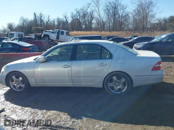 2005 Lexus LS 430 z VIN JTHBN36F855003387, wystawiony jako IAAI lot #41455883 z przebiegiem 279 683 mil mil oraz . Historia ofert i sprzedaży dostępna na DreamBid. Obrazek 14.