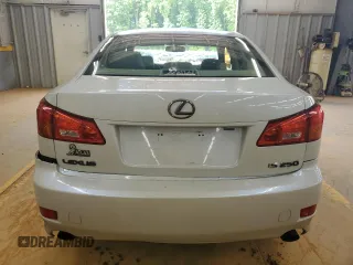 2006 Lexus IS 250 with VIN JTHBK262465011858, listed as a Copart auction lot 55466245 with 195,210 mi miles and Salvage title. Bid and sale history available at DreamBid. Image 6.