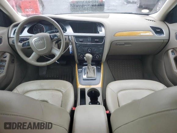 2009 Audi A4 z VIN WAUGF78KX9A209584, wystawiony jako Copart lot #57424165 z przebiegiem 244 256 mil mil oraz Szkoda całkowita • Salvage title. Historia ofert i sprzedaży dostępna na DreamBid. Obrazek 8.