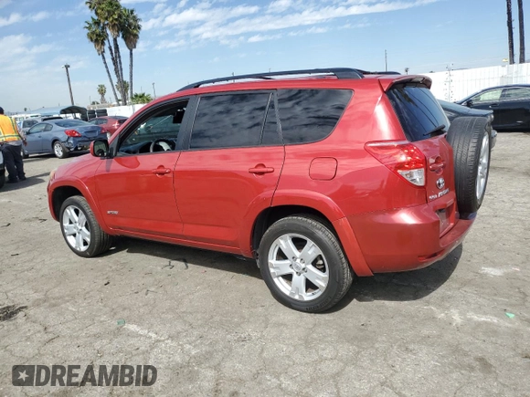 2006 Toyota RAV4 Sport with VIN JTMZK32V065001222, listed as a Copart auction lot 46810565 with 129,783 mi miles and Salvage Title. Bid and sale history available at carsss.com. Image 2.