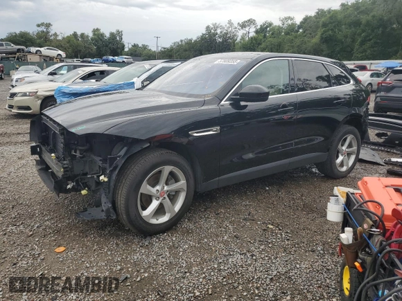 2020 Jaguar F-Pace 25t Premium z VIN SADCJ2FX4LA655775, wystawiony jako Copart lot #57809355 z przebiegiem 51 522 mil mil oraz Szkoda całkowita • Salvage title. Historia ofert i sprzedaży dostępna na DreamBid. Obrazek 1.