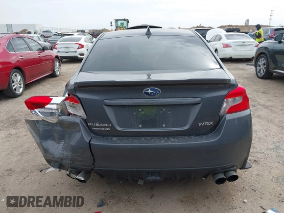 2021 Subaru WRX Premium with VIN JF1VA1C68M9809598, listed as a IAAI auction lot 41742590 with 39,154 mi miles. Bid and sale history available at carsss.com. Image 16.