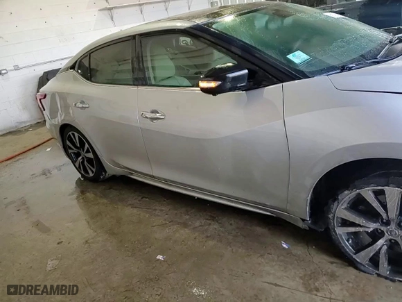 2016 Nissan Maxima 3.5 Platinum with VIN 1N4AA6AP2GC393403, listed as a Copart auction lot 89198095 with 49,692 mi miles and Salvage Title. Bid and sale history available at carsss.com. Image 13.