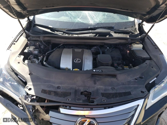 2016 Lexus RX 350 F Sport with VIN 2T2BZMCA0GC031819, listed as a Copart auction lot 48897895 with 112,794 mi miles and Salvage Title. Bid and sale history available at carsss.com. Image 12.