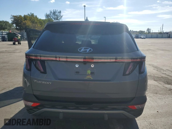 2024 Hyundai Tucson Limited with VIN 5NMJE3DE7RH384644, listed as a Copart auction lot 50822915 with 5,398 mi miles and Non Repairable. Bid and sale history available at DreamBid. Image 6.
