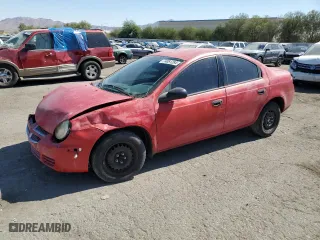 2003 Dodge Neon SE with VIN 1B3ES26C63D196697, listed as a Copart auction lot 74081284 with 169,656 mi miles and Salvage Title. Bid and sale history available at carsss.com. Image 1.