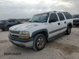 2002 Chevrolet Suburban LT with VIN 1GNEC16ZX2J327776, listed as a Copart auction lot 44775145 with 305,030 mi miles and Salvage Title. Bid and sale history available at carsss.com. Image 1.