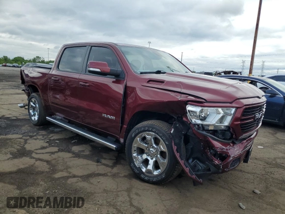 2020 Ram 1500 Big Horn with VIN 1C6SRFFT4LN218685, listed as a Copart auction lot 61191235 with 86,477 mi miles and Non repairable. Bid and sale history available at DreamBid. Image 4.