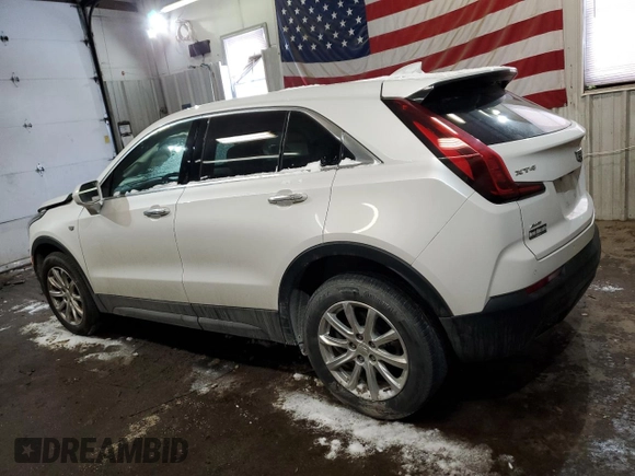 2021 Cadillac XT4 AWD Luxury with VIN 1GYFZBR43MF000539, listed as a Copart auction lot 41786565 with 69,543 mi miles and Salvage Title. Bid and sale history available at carsss.com. Image 2.