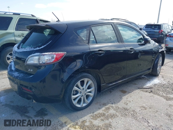 2010 Mazda 3 S Sport with VIN JM1BL1H51A1340310, listed as a IAAI auction lot 38513431 with 131,278 mi miles and . Bid and sale history available at DreamBid. Image 4.