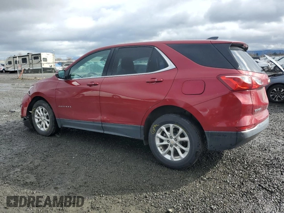 2018 Chevrolet Equinox LT with VIN 2GNAXSEV8J6111153, listed as a Copart auction lot 47564665 with 40,018 mi miles and Salvage Title. Bid and sale history available at carsss.com. Image 2.