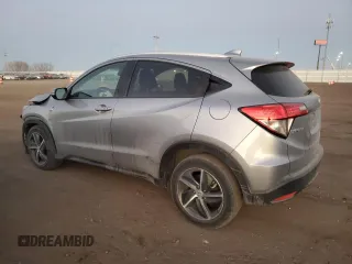 2022 Honda HR-V EX with VIN 3CZRU6H50NM721786, listed as a Copart auction lot 44167725 with 34,070 mi miles and Salvage Title. Bid and sale history available at carsss.com. Image 2.