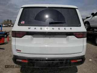 2024 Jeep Wagoneer Series II Carbide with VIN 1C4SJSBP2RS118483, listed as a Copart auction lot 45696995 with 12,101 mi miles and Salvage Title. Bid and sale history available at DreamBid. Image 6.