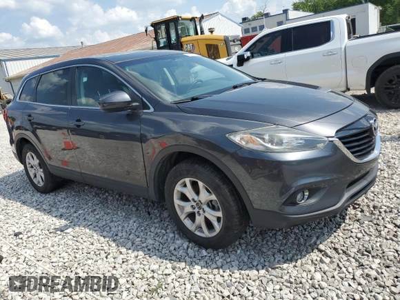 2014 Mazda CX-9 Touring with VIN JM3TB3CA2E0429197, listed as a Copart auction lot 62113795 with 160,204 mi miles and Clean title. Bid and sale history available at DreamBid. Image 4.