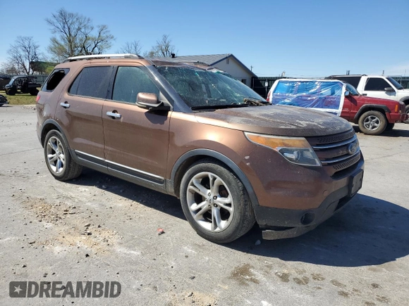 2011 Ford Explorer Limited with VIN 1FMHK7F82BGA02650, listed as a Copart auction lot 50387845 with 311,549 mi miles and Salvage title. Bid and sale history available at DreamBid. Image 4.