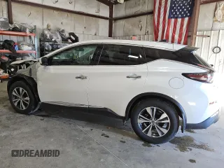 2022 Nissan Murano S with VIN 5N1AZ2AJ1NC125359, listed as a Copart auction lot 80732444 with 51,587 mi miles and Clean Title. Bid and sale history available at DreamBid. Image 2.